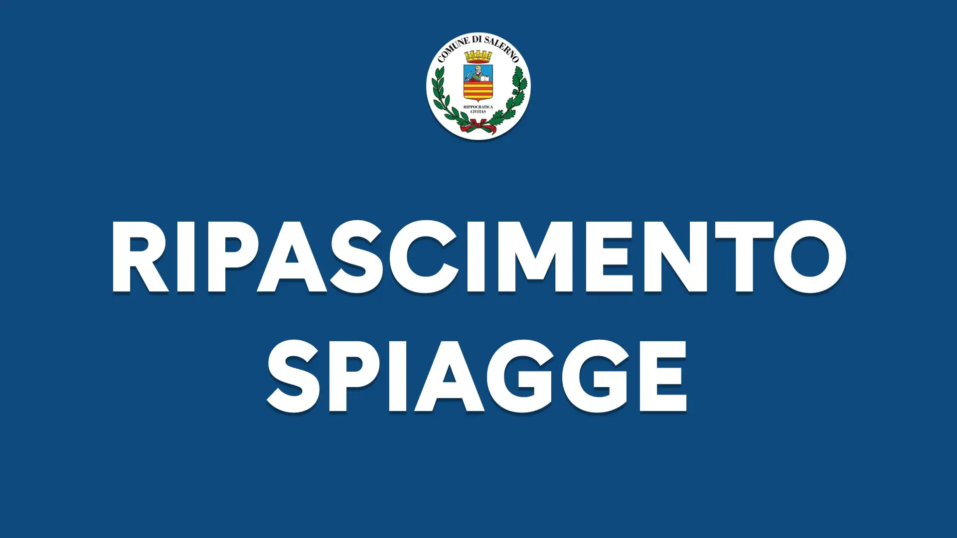 Ripascimento spiagge
